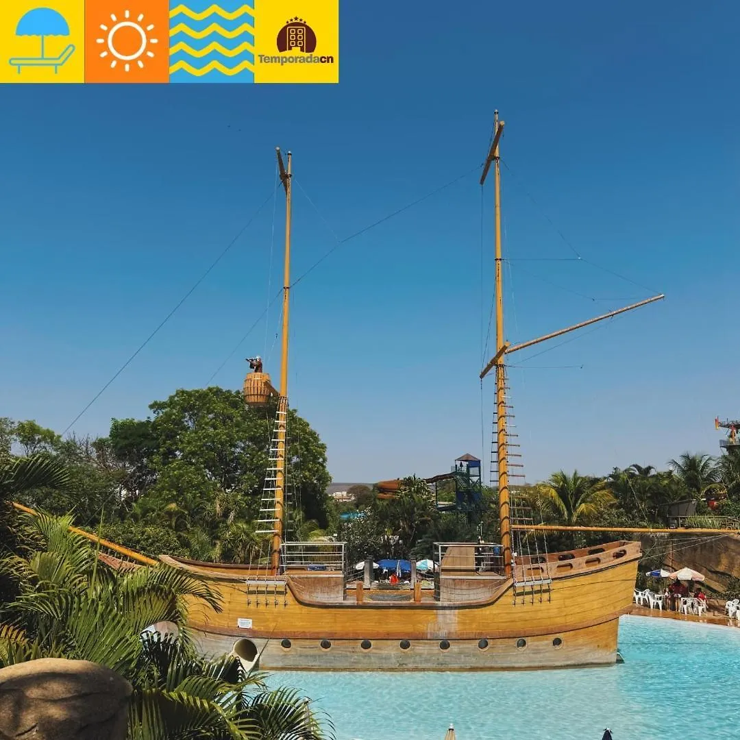 Piazza Com Acesso Ao Acqua Park Temporada Cn L Apart otel Caldas Novas 0*,